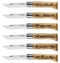 Opinel No.08 Oak Engraved Handle Folding Knife - Animalia 8號雕刻木柄摺刀